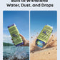 Soundcore Boom 3i by Anker, Rugged Outdoor Speakers, IP68 Waterproof, Floating Playback, Saltwater-Resistant, BassUp 2.0, 50W Portable Speaker, Bluetooth 5.3, 16H, TWS, Kayak/Fishing/Camping-Green