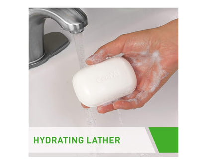 CeraVe Hydrating Cleanser Bar, Seepvrye Liggaam- en Gesigsreiniger met 5% Bevogtigende Room, Reukvry, 3-pak, 4.5 Ons Elk