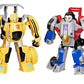 Transformers Bumblebee and Starscream Bot Racers, Easy to Change from Robot Toys to Car Toys, Action Figures for Boys and Girls 3+