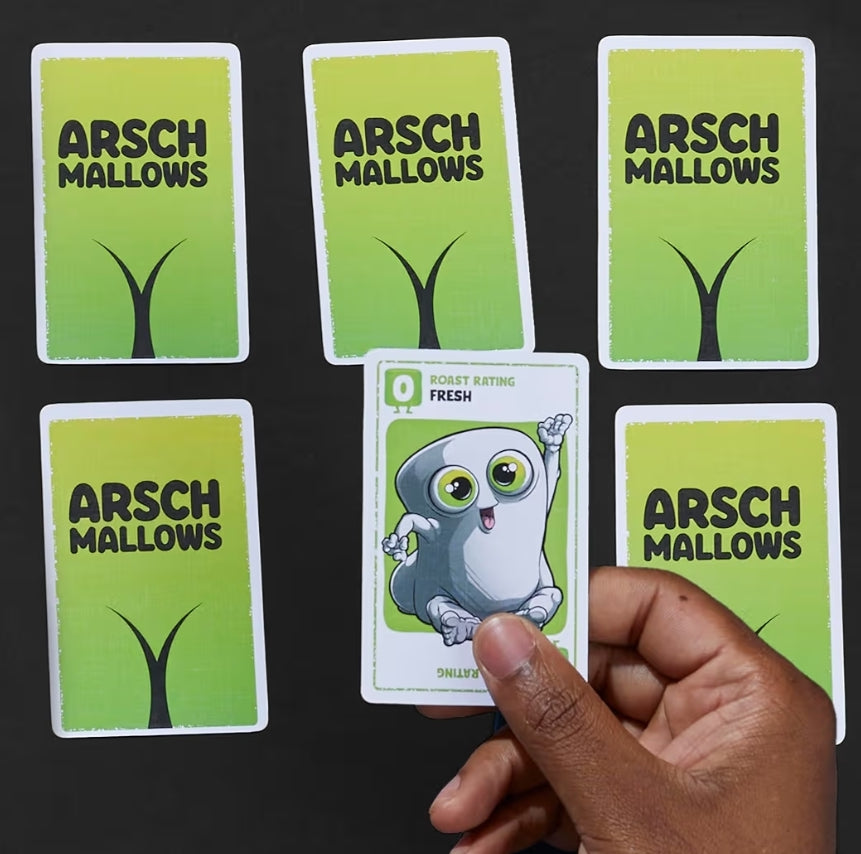 Hasbro Gaming Arschmallows Game - Funny Party Card Games - Indoor Summer Activities