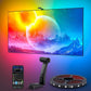 Govee Envisual TV Backlight T2 with Dual Cameras, 16.4ft RGBIC Wi-Fi LED Backlights for 75-85 inch TVs, Double Light Beads, for Home Decorations, Smart App Control, Music Sync