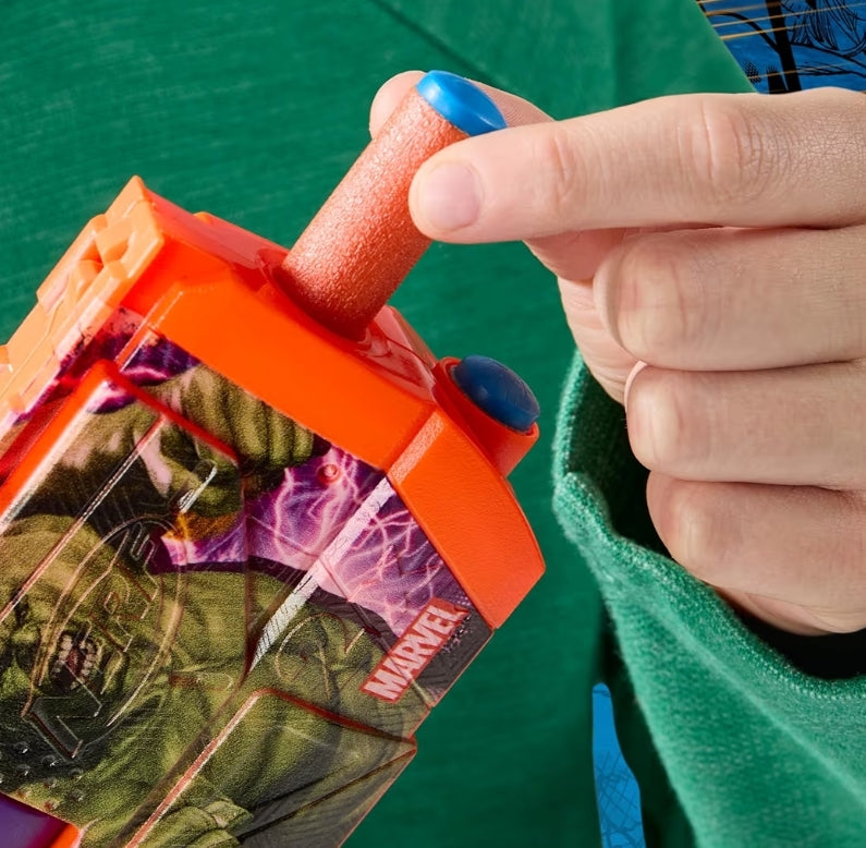 Nerf Marvel Hulk Dart Blaster N1 Foam Darts - Outdoor Toys & Games (Ages 8+)