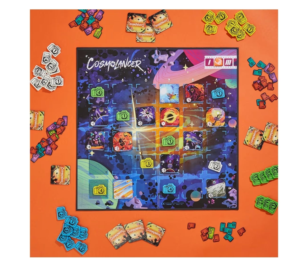 Cosmolancer Board Game - A Strategy Game by Reiner Knizia- Family Games for Kids, Teens, and Adults