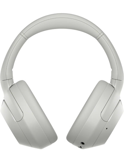 Sony ULT WEAR Oor-die-oor Geraasdempende Bluetooth-koptelefoon met ingeboude Alexa, Gemaklike Ontwerp, 30-uur Batterylewe (Gebroke Wit)