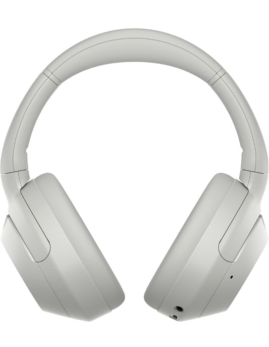 Sony ULT WEAR Oor-die-oor Geraasdempende Bluetooth-koptelefoon met ingeboude Alexa, Gemaklike Ontwerp, 30-uur Batterylewe (Gebroke Wit)