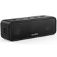 Soundcore Anker 3 Portable Bluetooth Speaker - Wireless, IPX7 Waterproof, 24H Playtime, Pure Titanium Diaphragm Drivers, PartyCast, BassUp, Custom EQ App - for Home, Shower, Outdoor, and Beach