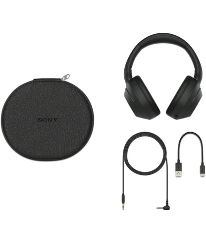 Sony ULT WEAR Oor-die-oor Geraasdempende Bluetooth-koptelefoon met ingeboude Alexa, Gemaklike Ontwerp, 30-uur Battery (Swart)