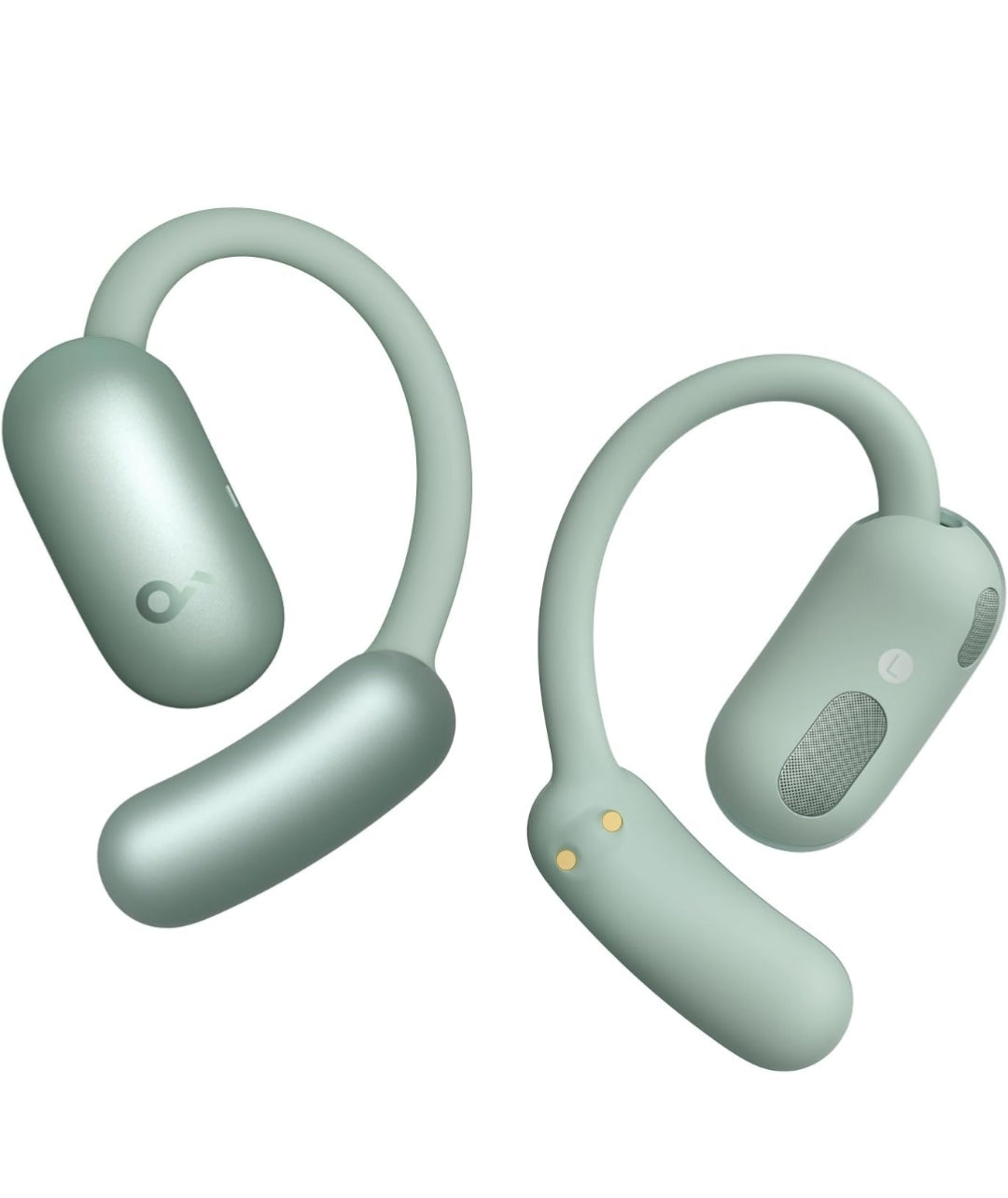 Soundcore AeroFit 2 by Anker, Open-Ear Headphones, Translation Earbuds Real Time, 4 Adjustable Positions for Every Ear Size, 2x Richer Bass, Hi-Res, 42H Playtime, IP55,AI Clear Calls,Wireless Charging