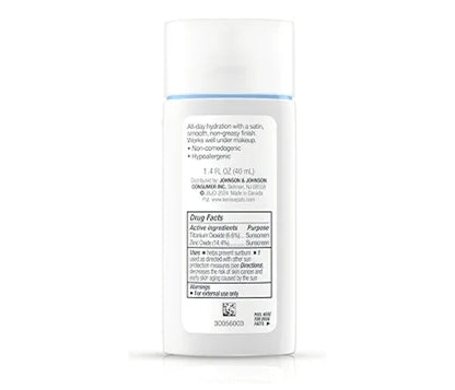 Neutrogena Ultra Sheer Minerale Gesig Vloeibare Sonskerm SPF 70 vir Sensitiewe Vel Nie-vetterig Vegan Hipoallergeen - 1.4 fl oz