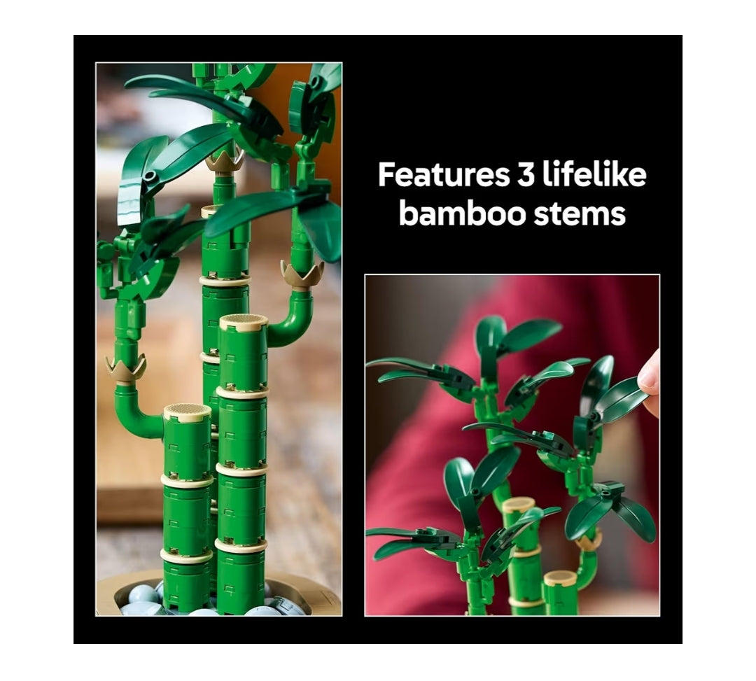 LEGO Botanicals Lucky Bamboo Building Set - Artificial Plant Home Décor