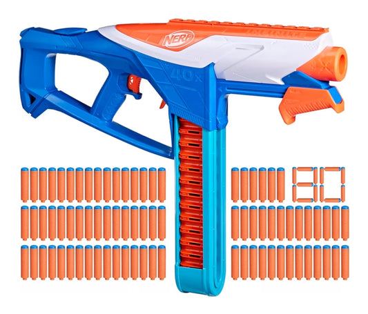 Nerf N Series Infinite Dart Blaster Launcher w/ 80 Official N1 Foam Darts - (Ages 8+)