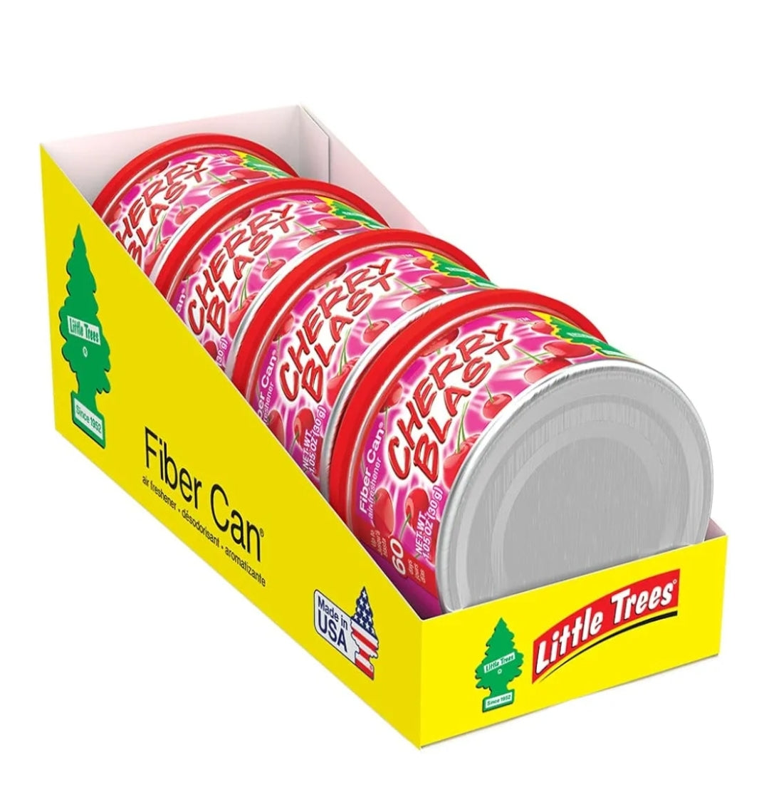 LITTLE TREES Motorlugverfrisser Veselblik Geur – Cherry Blast (4) Lugverfrissers