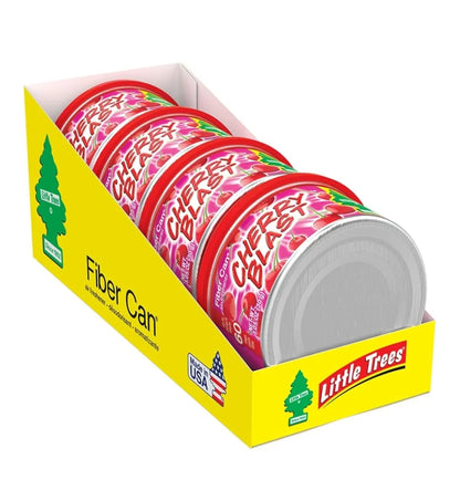 LITTLE TREES Motorlugverfrisser Veselblik Geur – Cherry Blast (4) Lugverfrissers