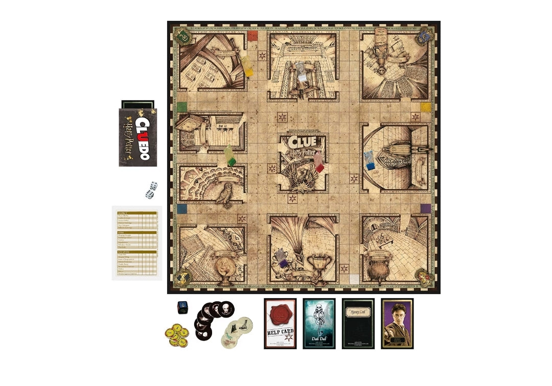 Hasbro Gaming Clue: Wizarding World Harry Potter Edition Board Game - Mystery Games
