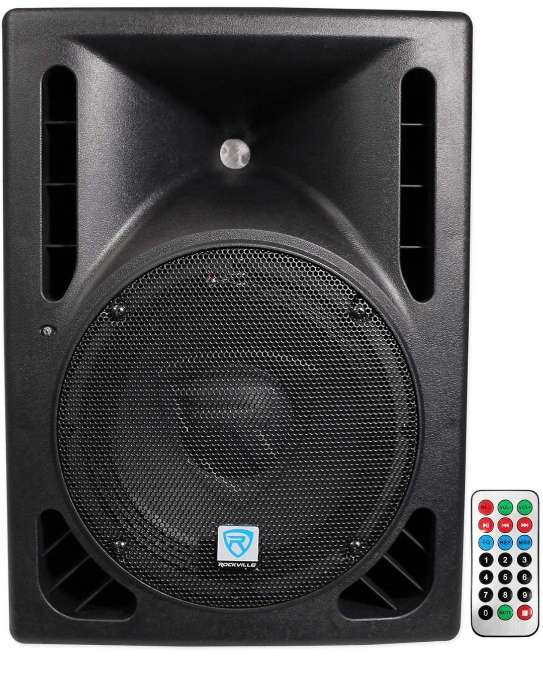 Rockville RPG10BT 10 INCHES Powered  DJ PA Speaker BlueTooth -  600W USB, SD, Remote - NEW
