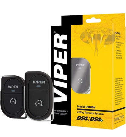Viper Afstandbeheer Vervanging 7816V - 2-rigting Eenknoppie Afstandbeheer 1 Myl Reikwydte Motoriese Afstandbeheer