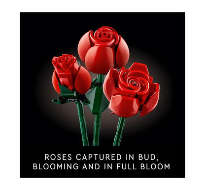 LEGO Botanicals Ruiker Rose Kunsblomme Boustel
