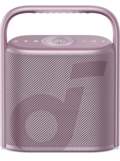 Soundcore Motion X500 Portable Bluetooth Speaker, Wireless Speaker with Immersive Spatial Audio, Wireless Hi-Res Sound with 3X Detail, 3-Channel Audio, and an Upward Firing Driver with Ambient Light