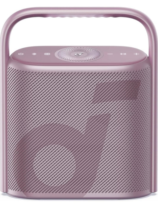 Soundcore Motion X500 Draagbare Bluetooth-luidspreker, Draadlose Luidspreker met Meesleurende Ruimtelike Klank, Draadlose Hoëresolusie-klank met 3X Detail, 3-kanaal Klank, en 'n Opwaartse Vuur-drywer met Omringende Lig