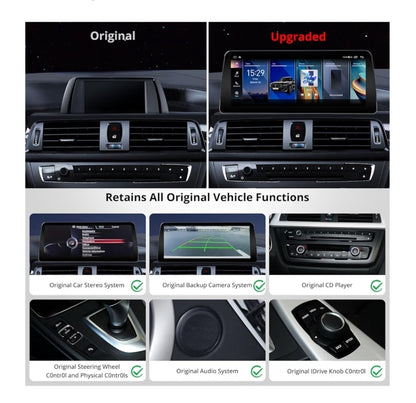 12.3" Android Motorradio versoenbaar met BMW 3 Reeks F30 F31 F34 F35 2013-2017 NBT Stelsel, 4G LTE, Draadlose CarPlay & Android Auto, SCVC, Dubbele Bluetooth