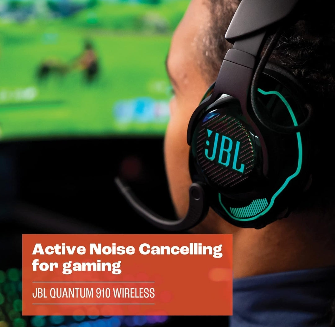 JBL Quantum 910 - Wireless Over-Ear Performance Gaming Headset - (Black)