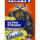 Hefty Ultra Strong 30 Gallon Trash Bags, Large Trash Break Resistant Drawstring Closure (Black) Fabuloso Lemon Scent - 25 Bags