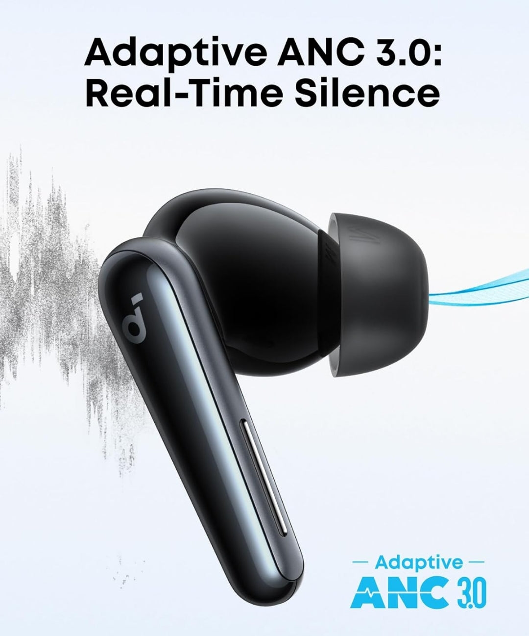 Soundcore Liberty 5 by Anker, Noise-Cancelling Wireless Earbuds, 2x Stronger Voice Reduction, Real-Time Adaptive Noise Cancellation, Fast Charging, Dolby Audio, 6-Mic AI Clear Calls, Long Battery Life