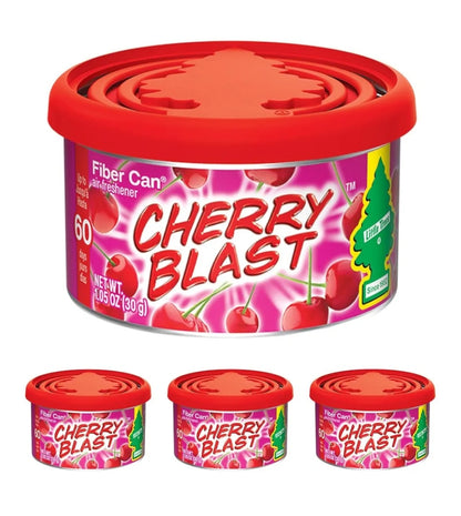 LITTLE TREES Motorlugverfrisser Veselblik Geur – Cherry Blast (4) Lugverfrissers
