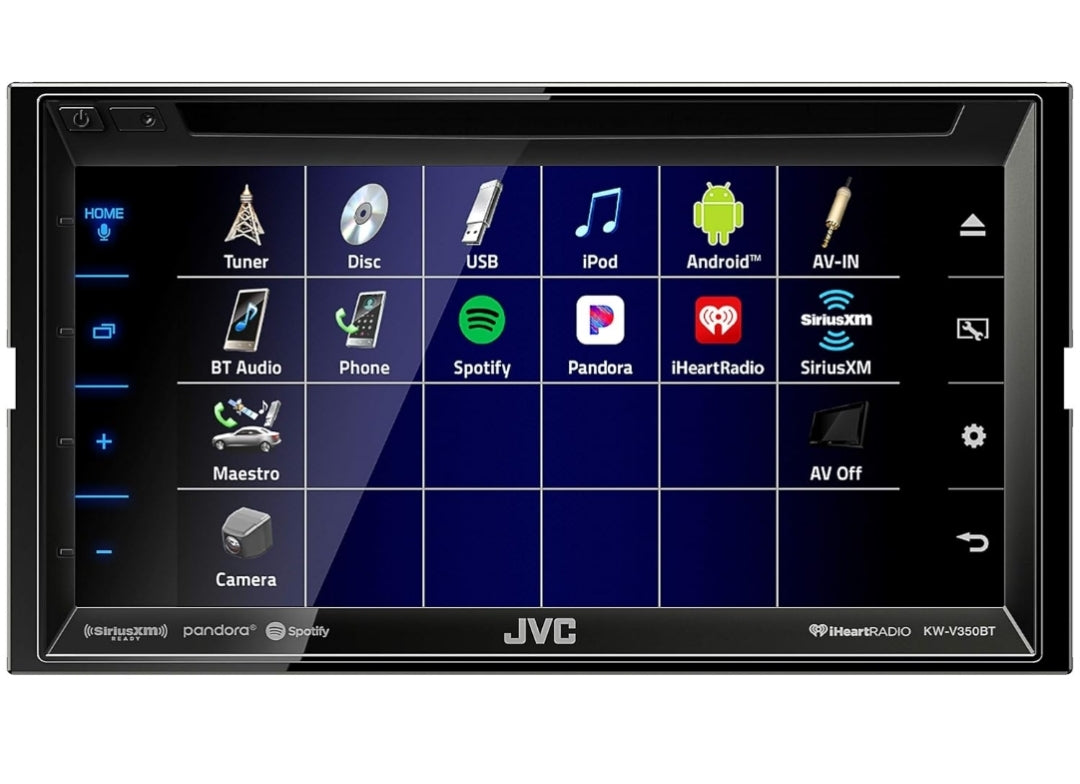 JVC KW-V350BT Multimediale Ontvanger met Bluetooth