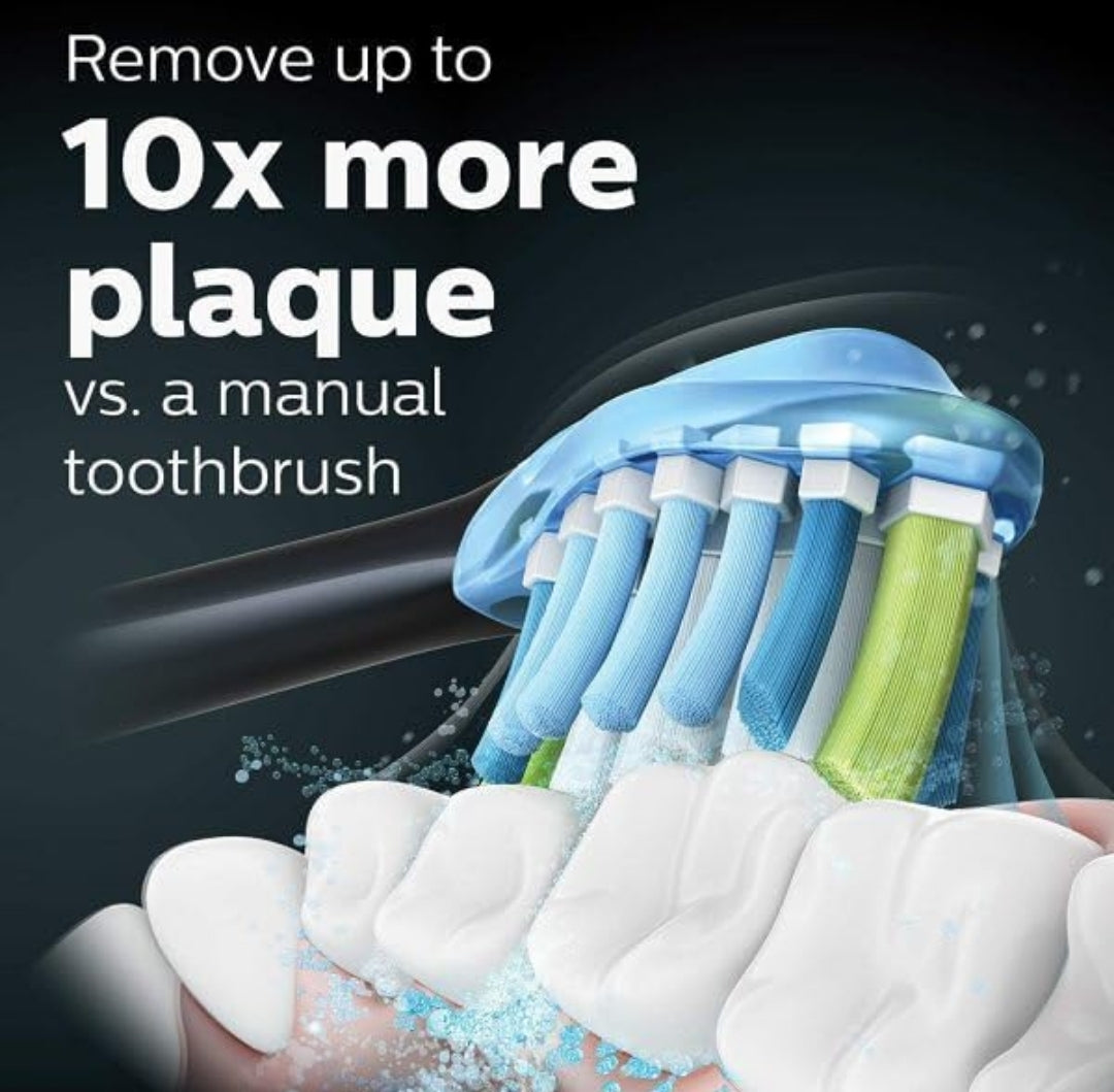 Philips Sonicare ExpertClean 7500 Swart, Herlaaibare Elektriese Kragtandeborsel - HX9690/05