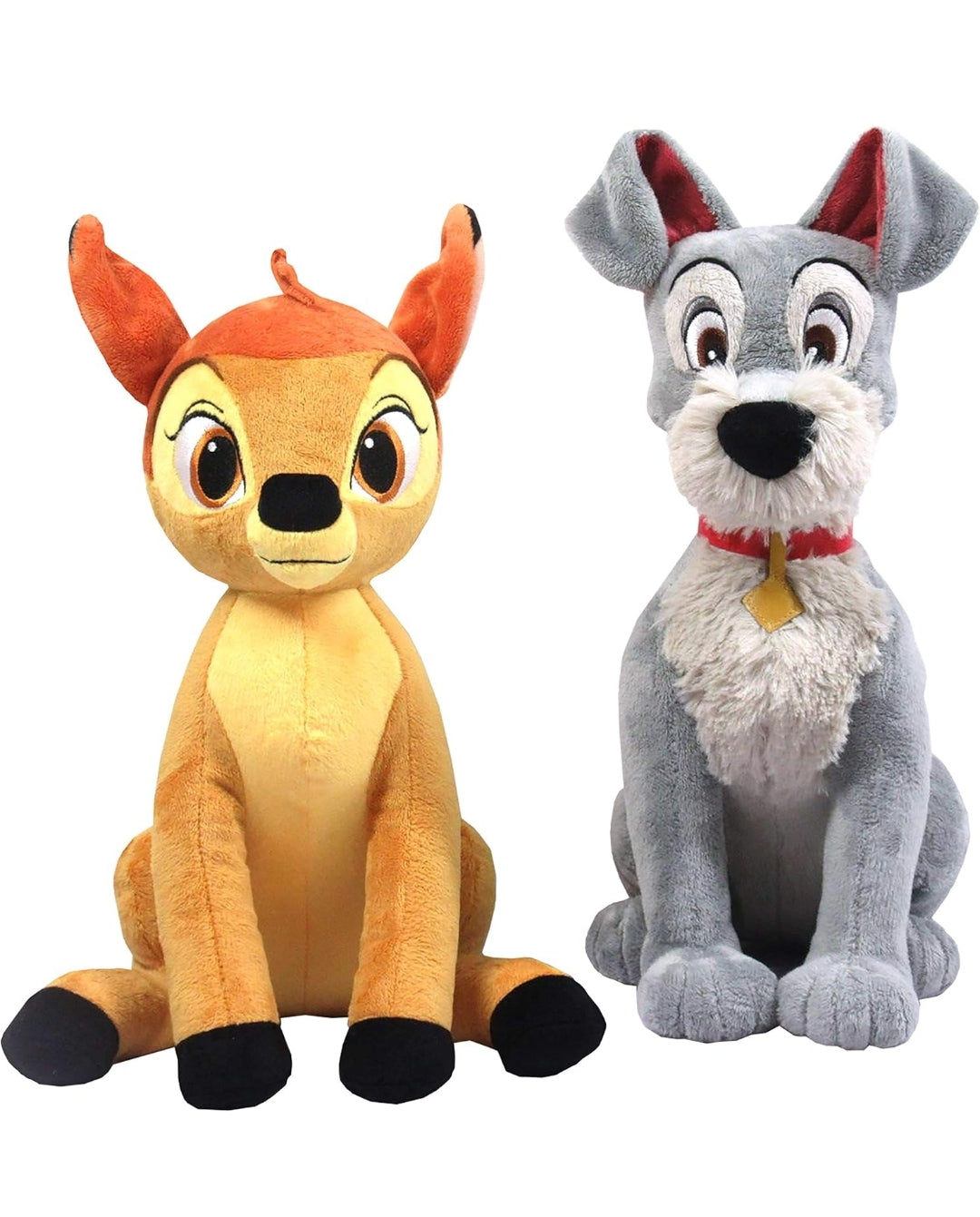 Disney 13" Large Tramp Stuffed Animal, Dog, Lady and the Tramp Plush