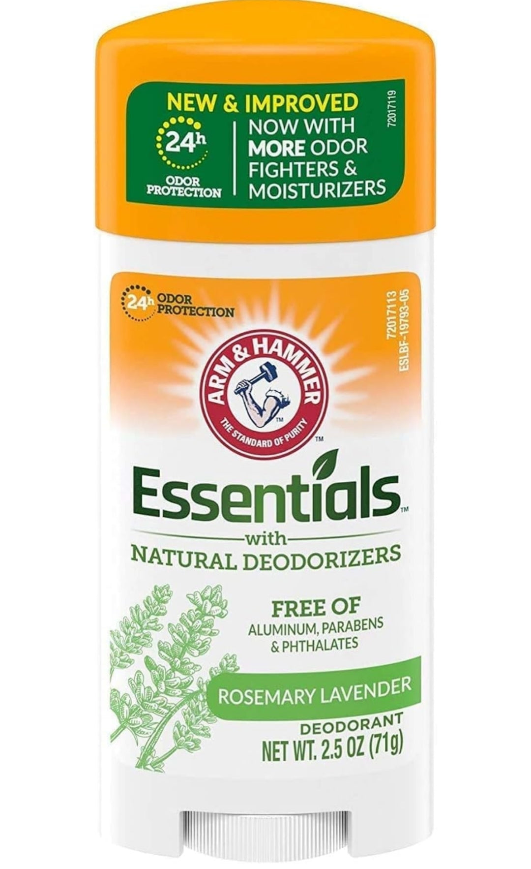 Arm & Hammer Essentials Deodorant, Fresh - 2.5 oz. (Pack of 2)
