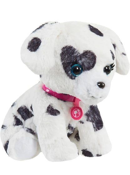 Barbie Hug & Kiss Pet 9-Piece Doctor Set with Dalmatian Puppy, Lights and Sounds, Pretend Play, Kids Toys for Ages 3 Up by Just Play