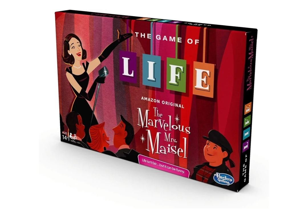 Hasbro Gaming The Game of Life: The Marvelous Mrs. Maisel Edition Board Game