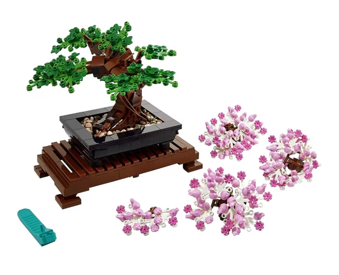 LEGO Botanicals Bonsai Boom Boustel – Kunsmatige Bonsai Boompies Dekor