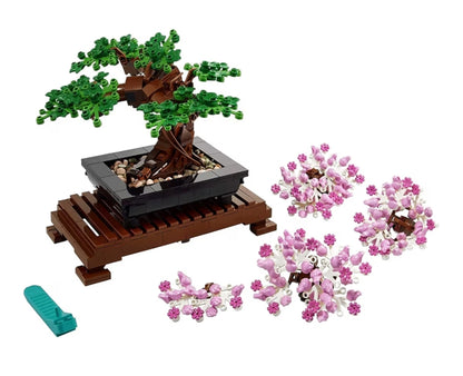 LEGO Botanicals Bonsai Boom Boustel – Kunsmatige Bonsai Boompies Dekor