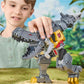 New Transformers Cyberworld Grimlock Chomp & Battle 9-Inch Action Figure, Quick Change to Dino Mode, Robot Toys for Boys & Girls 6+ Years