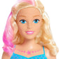 Barbie Dreamtopia Mermaid Styling Head, 22 pieces, Kids Toys for Ages 3 Up by Just Play