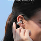 Soundcore AeroClip by Anker, Open-Ear Earbuds, Clip-On Headphones, Adaptive Comfort, Clear Calls with 4 Mics and AI, Stable Fit, 12mm Drivers for Powerful Bass, Hi-Res, Open-Ring Design