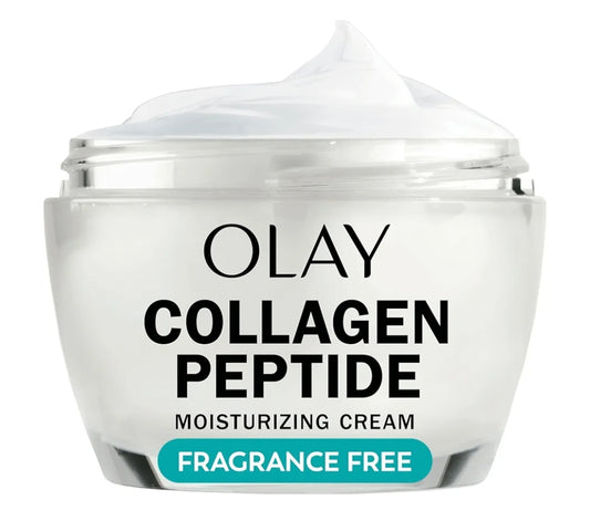 Olay Kollageen Peptied Gesigbevogtiger, Verstevigende Room Hidrerende Voller Velversorging - Niasinamied (1.7 Oz)