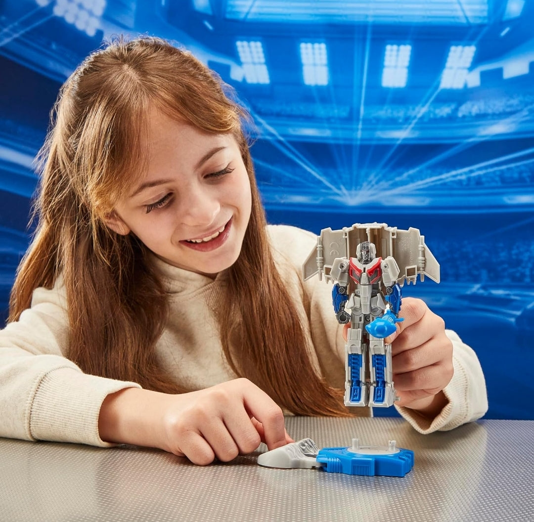Transformers One Robot Battlers Starscream, 4.5-Inch Robot Action Figure, Interactive Toys for Boys and Girls Ages 6 and Up