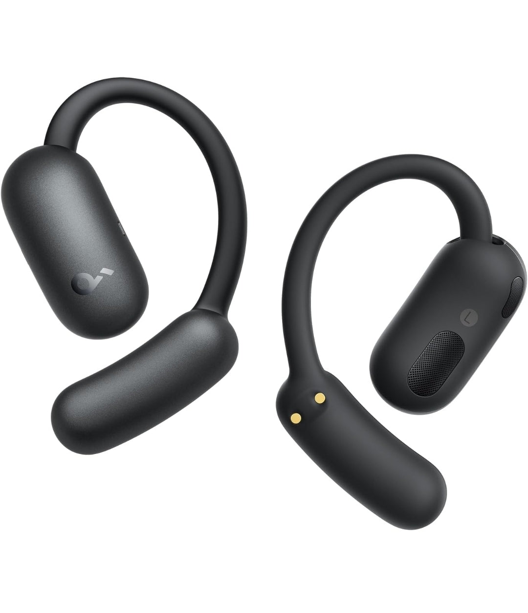 Soundcore AeroFit 2 by Anker, Open-Ear Headphones, Translation Earbuds Real Time, 4 Adjustable Positions for Every Ear Size, 2x Richer Bass, Hi-Res, 42H Playtime, IP55,AI Clear Calls,Wireless Charging