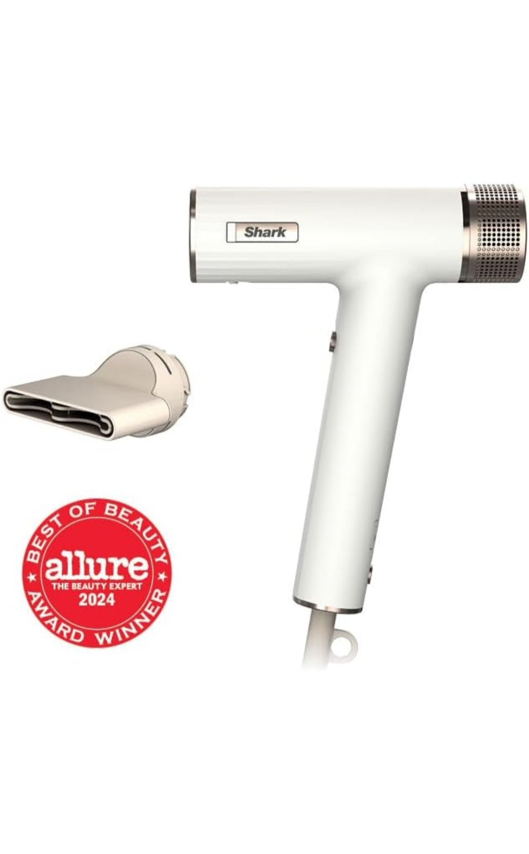 Shark SpeedStyle Essential High-Velocity Dryer with Concentrator, Lightweight Silk