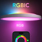Govee Smart Ceiling Light, RGBIC LED Ceiling Light Fixture, 2400LM Flush Mount Light Fixture, DIY Colors, Works with Alexa, 2200K-6500K Ceiling Lights for Bedroom, Living Room, 12 Inch, 1 Pack