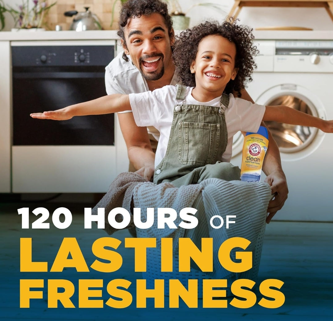 Arm & Hammer In-Wash Scent Booster - Purifying Waters, (24 oz) Pack of 4