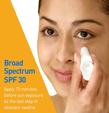 CeraVe Minerale Sonbrandstokkie SPF 50, Breëspektrum Hialuronzuur + Seramiede 100% Minerale Gesigsonbrandstokkie Olievry