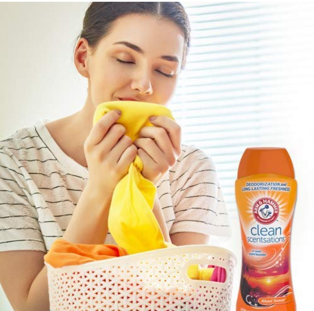 Arm & Hammer Clean Scentsations in-wash Scent Booster - Maui Sunset (24 Oz / 4 Count)