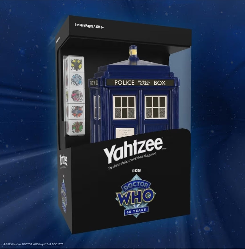 YAHTZEE: Doctor Who TARDIS 60th Anniversary Edition