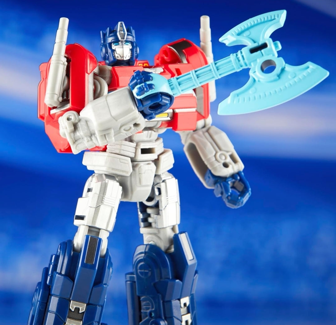 Transformers One Prime Changer Optimus Prime (Orion Pax) 5-Inch Robot Action Figure, Interactive Toys for Boys and Girls Ages 6 and Up