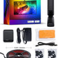 Envisual TV Backlight T2 with Dual Cameras, 16.4ft RGBIC Wi-Fi LED Backlights for 75-85 inch TVs, Double Light Beads - Smart App Control